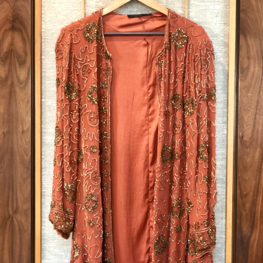 House of Harlow Embellished Coat